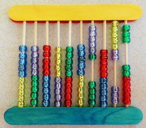 home made abacus