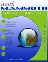 Math Mammoth Add & Subtract 4 book cover
