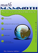 Math Mammoth New Zealand Money workbook cover
