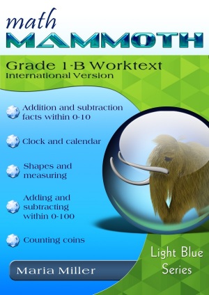 cover for Math Mammoth Grade 1-B Complete Worktext