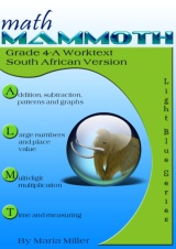 cover for Math Mammoth Grade 4-A Complete Worktext
