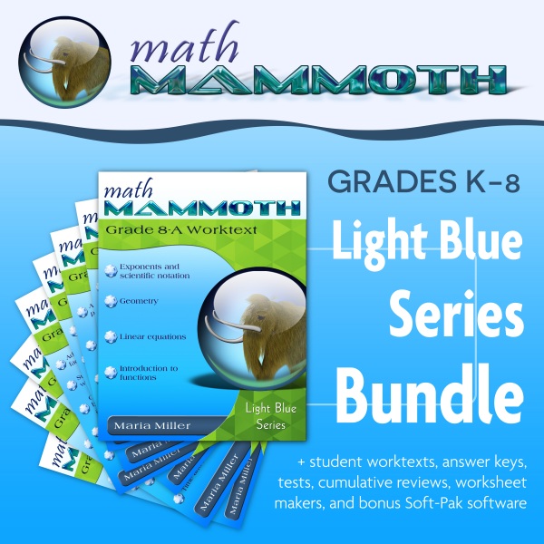 Math Mammoth books
