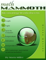 Math Mammoth Measuring Worksheet Collection book cover