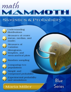 Math Mammoth Statistics & Probability workbook cover