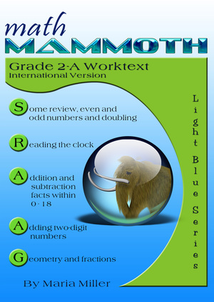 cover for Math Mammoth Grade 2-A Complete Worktext