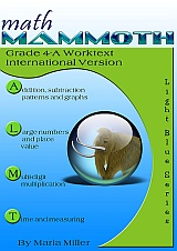 cover for Math Mammoth Grade 4-B Complete Worktext
