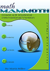 cover for Math Mammoth Grade 4-B Complete Worktext