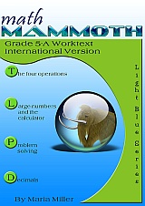 cover for Math Mammoth Grade 5-A Complete Worktext