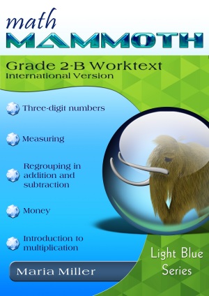 cover for Math Mammoth Grade 2-B Complete Worktext