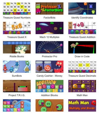 Math Playground math games