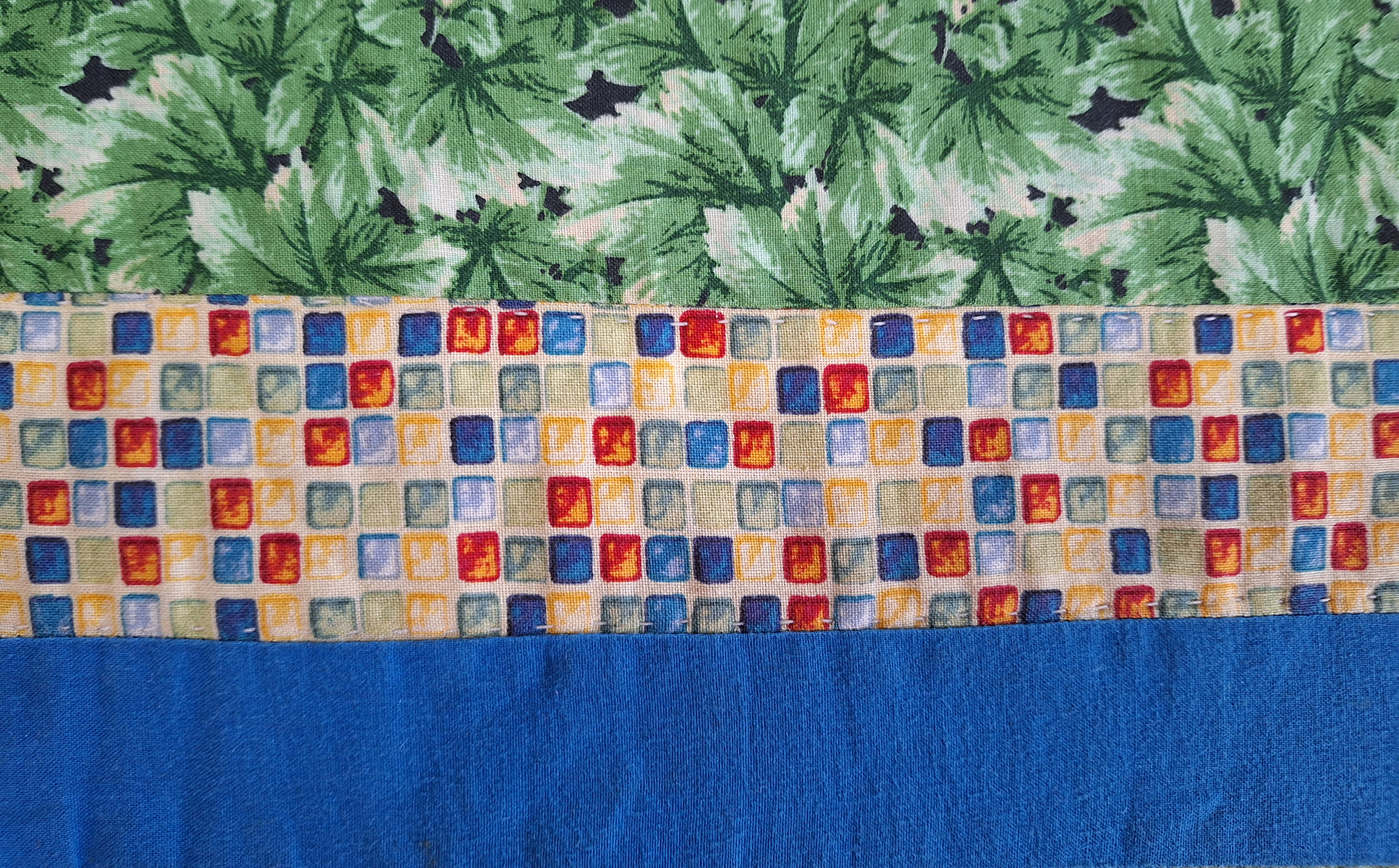 colorful small squares in rows and columns