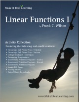 Make It Real Learning Linear Functions I workbook