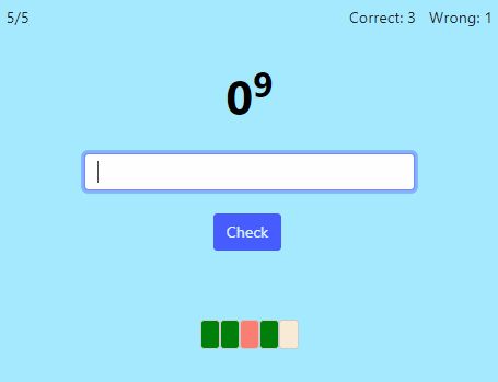 Exponents And Powers Of Ten — Online Practice (Grades 5-7)